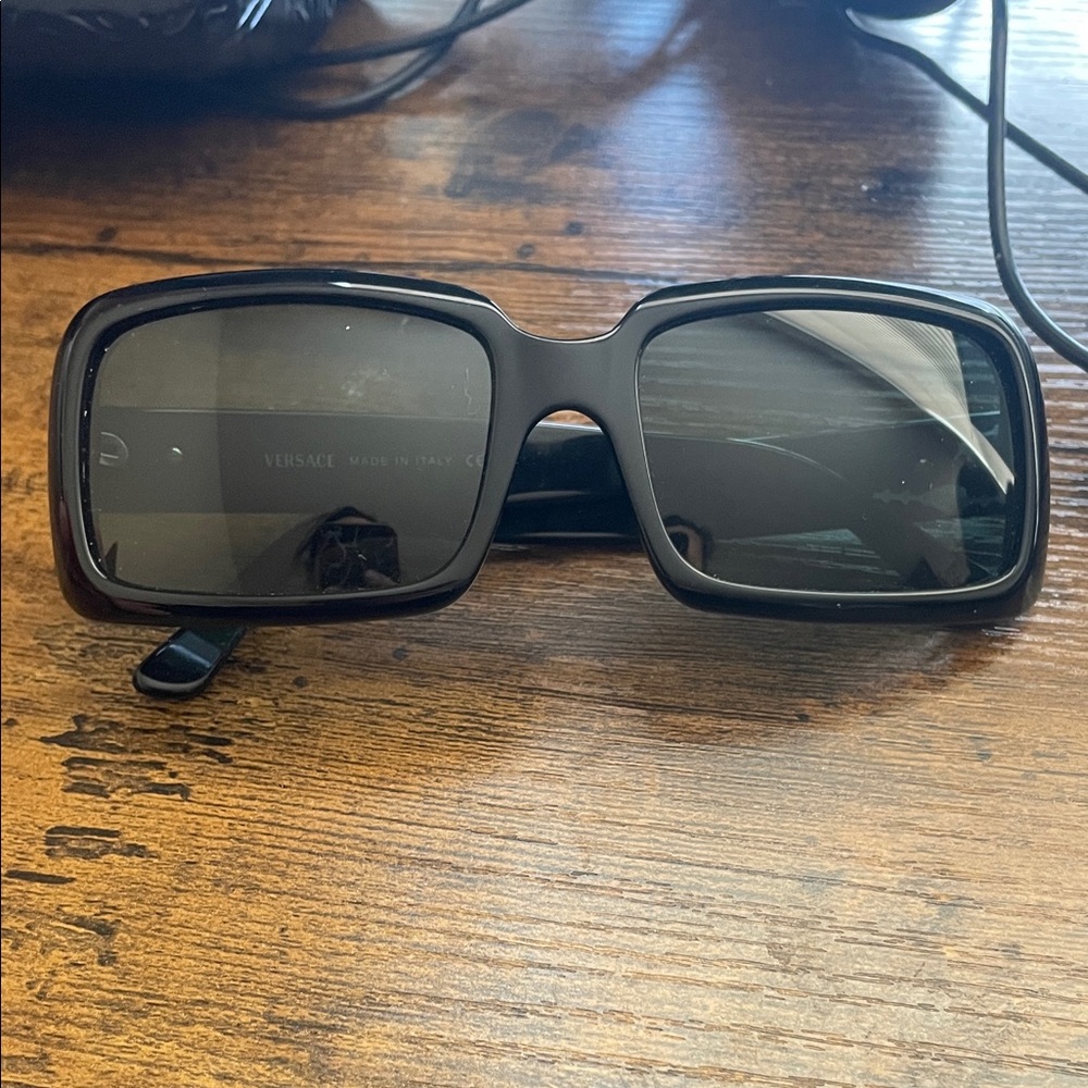 Versace Dark Frame Sunglasses